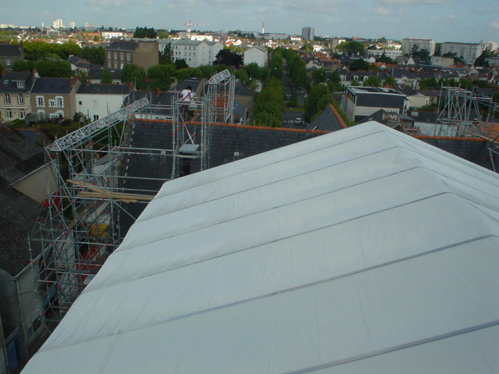 FL SERVICES Montage Echafaudage Vertou Parapluie2