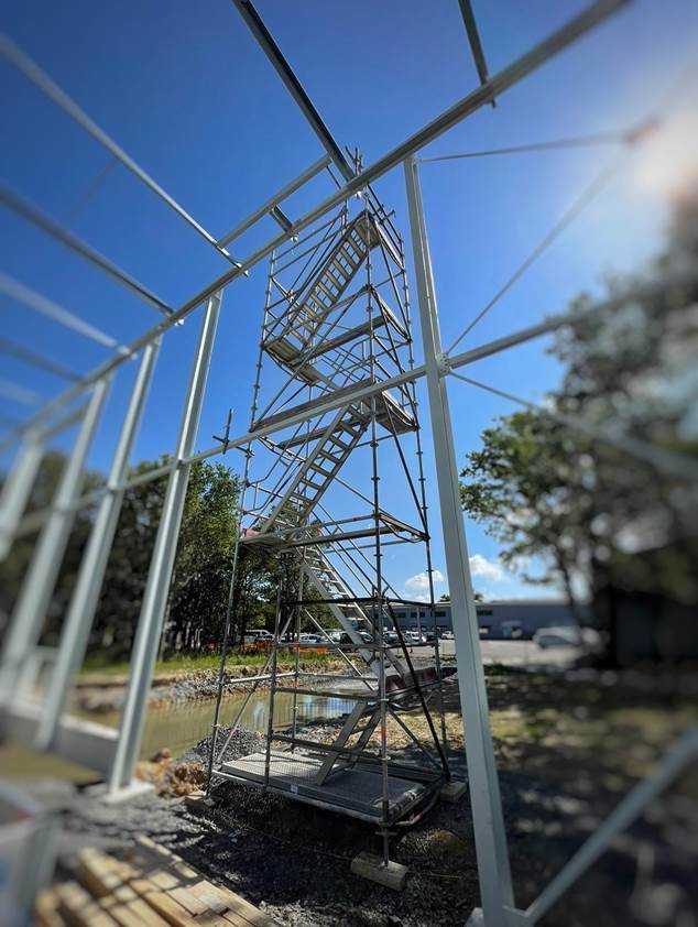 Fl Services Montage Echafaudage Vertou ESCALIER DE CHANTIER